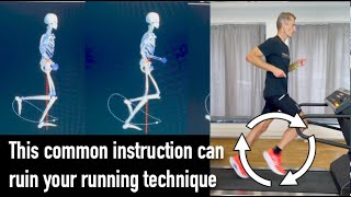 This common instruction can ruin your running technique