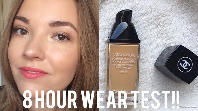 CHANEL Vitalumiere Foundation REVIEW AND DEMO!!! 