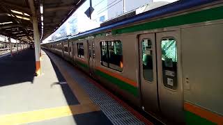 JR東日本E231系（熱海駅） JREast Railway E231 series at Atami Station