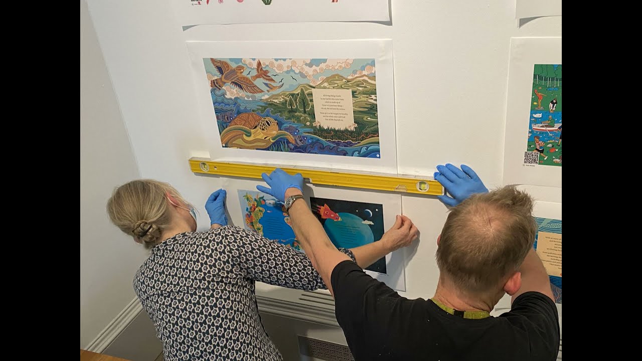 It's Up To Us Exhibition for COP 26 at Kelvingrove Art Gallery, Glasgow