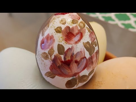         طراحی و نقاشی ساده تخم مرغ هفت سین نوروز