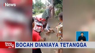 Viral! Diduga Mencuri Uang, Bocah di Kab. Gowa Dibanting Hingga Terluka #iNewsSiang 10/03 screenshot 4