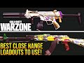 Call Of Duty WARZONE: The BEST CLOSE RANGE WEAPONS To Use! (WARZONE Best Loadouts)