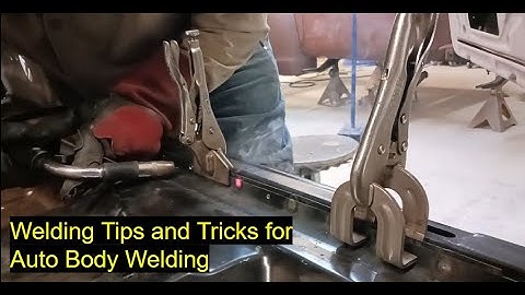 Floor pan - Rocker Panels - Trunk Pan Install -  Welding Tips and Tricks    D.I.Y.  Auto Restoration