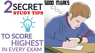 2 Secret Study Tips To Score Highest in Every Exam {Motivational} Hindi