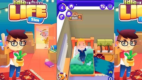 Idle Life Sim - Gastronomy Career - Introduction Tutorial iOS Gameplay