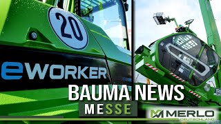 NEU bauma 2022: elektrischer Teleskoplader, Kompakt, Panoramic & Roto Typen, Top! Bauhof-Multifarmer