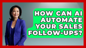 How Can AI Automate Your Sales Follow-ups? - Sales Pro Blueprint