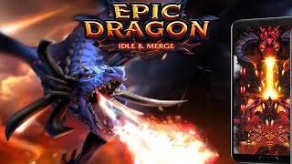 Melhor Jogo de Nave e Dragão Para Celular Dragon Epic - Idle & Merge Android ios Gameplay screenshot 1