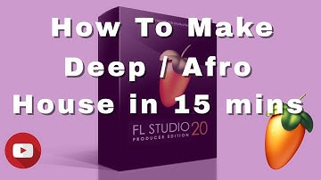 How To Make SA Deep / Afro House In FL Studio (DEFAULT PLUGINS ONLY)