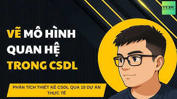 Bài 9: Vẽ mô hình quan hệ trong CSDL