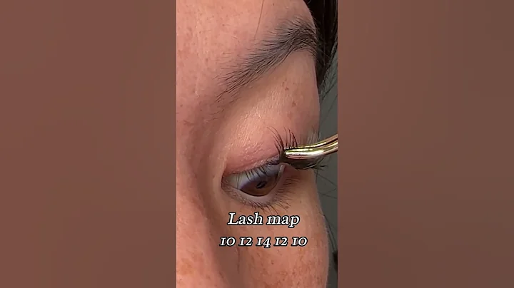How to apply Diy lashes at home?lash map: 10,12,14,12,10 #diylashextensions #makeup #foryou
