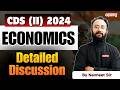 🔥CDS (II) 2024 Economics Detailed Discussion | CDS 2 2024 Economics Previous Year Paper | GDA