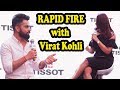 Rapid Fire Round with Virat Kohli | Tissot Watches Launch | Mayanti Langer | Bollywood Events