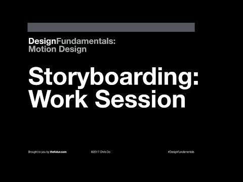 Design Fundamentals: Storyboarding & Sequence Design