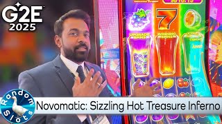 Novomatic, Sizzling Hot Treasure Inferno, #G2E2025 Slot Machine Preview