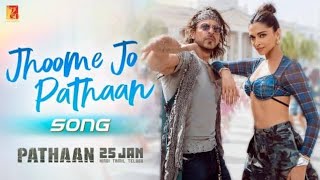 Jhoome Jo Paathan Song (Official Video) | Arijit Singh | Shah Rukh Khan, Deepika P | Paathan Movie