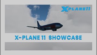 X-Plane 11 With Global Forests, Asxp, Cloud Art, Xvision, Vivid Ixeg 737 Pajn