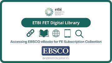 Accessing EBSCO eBooks for FE Subscription Collection