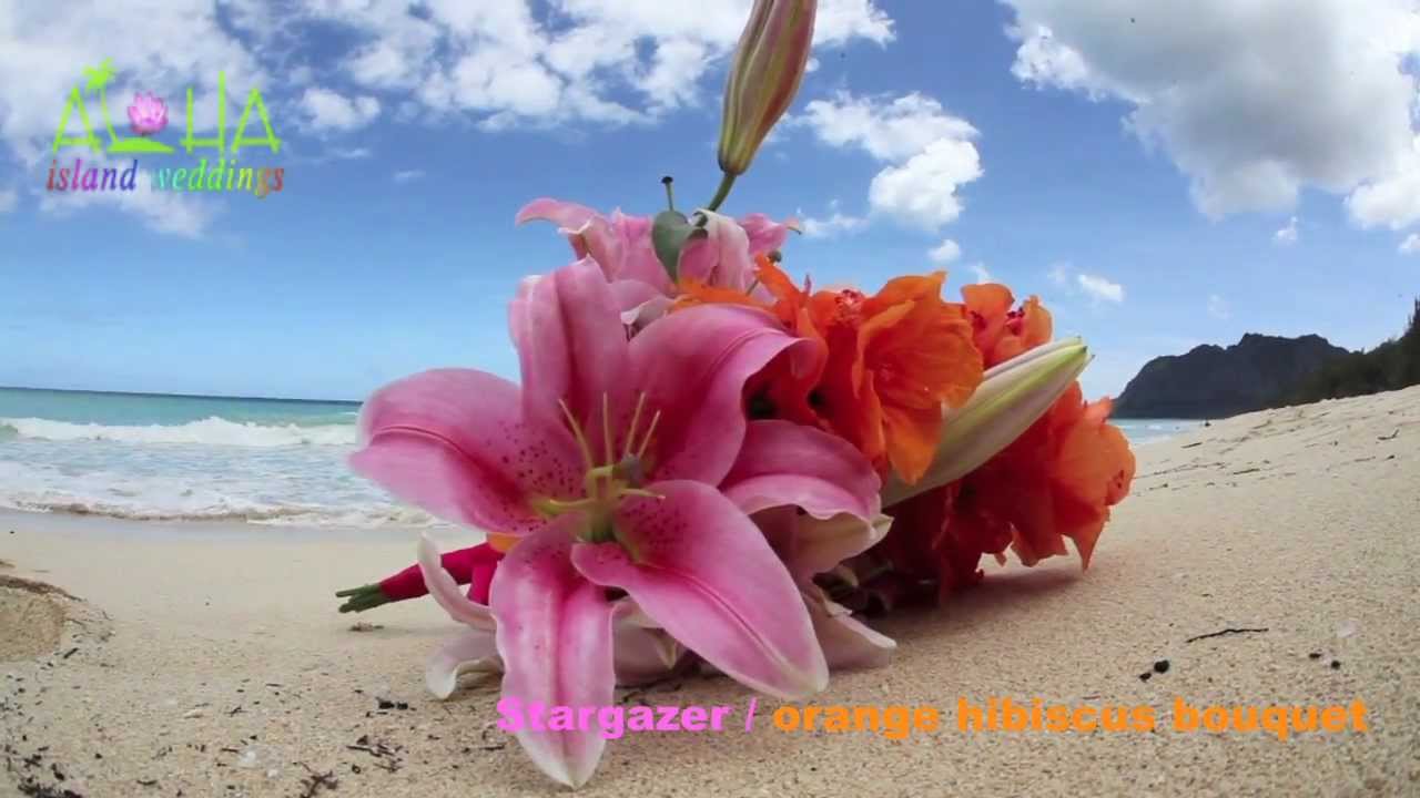 Hawaii Wedding Bouquet Youtube