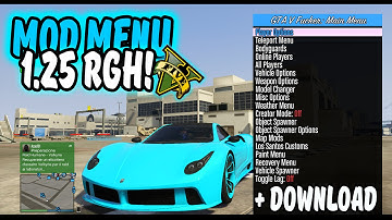 GTA 5 Online - MOD MENU F*CKER! 1.27 TU26 RGH/JTAG + Download!