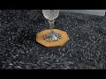 Making leather coaster in under UNDER 2 MINUTES  #diy #leather #leathercraft