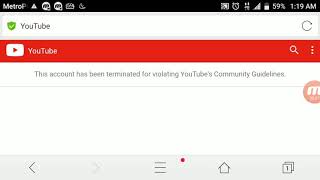 Disowned My Main Youtube Channel Got Terminated