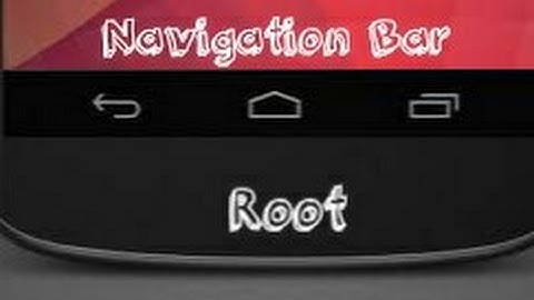 How to enable  On Screen Navigation Buttons On Any Android [ROOT]