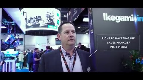 A day in the life of Richard Hayter-Gare from Pixit Media - BVE 2017