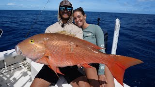 Florida Keys GIANT Snapper catch clean cook!