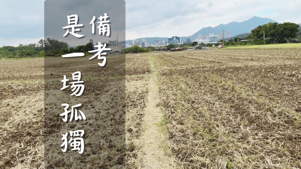 🌧️ 讀書讀到想哭？備考這條路，其實是一場你也許無法逃避的「孤獨練習」