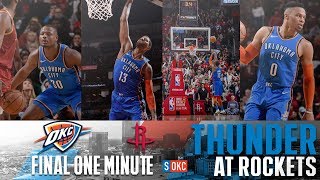 Oklahoma City Thunder vs Houston Rockets: Last Minute UNCUT | February 9th, 2019