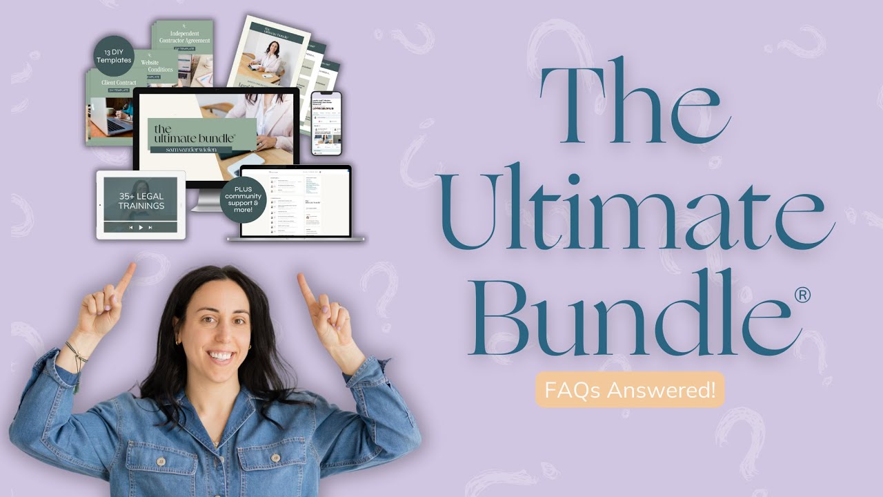 The Ultimate Bundle® FAQs Answered! YouTube