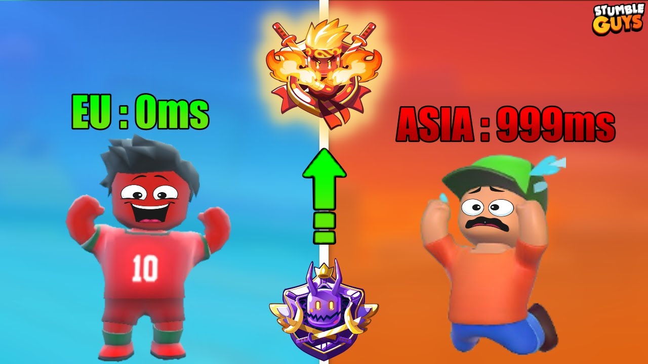 Я играл на КАЖДОМ сервере, пока не стал ЧЕМПИОНОМ в Stumble Guys.