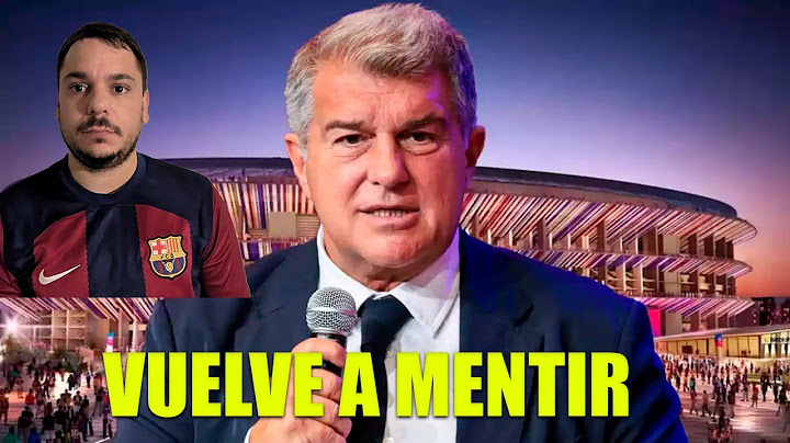 EL BARÇA NO PODRÁ JUGAR EL GAMPER EN EL CAMP NOU Y ESO QUE LAPORTA LO HABÍA ANUNCIADO!!