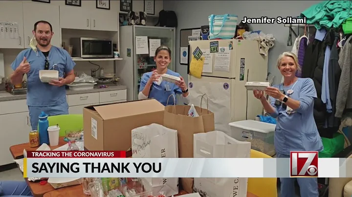 Frontline health care workers grateful for community support during COVID-19 pandemic