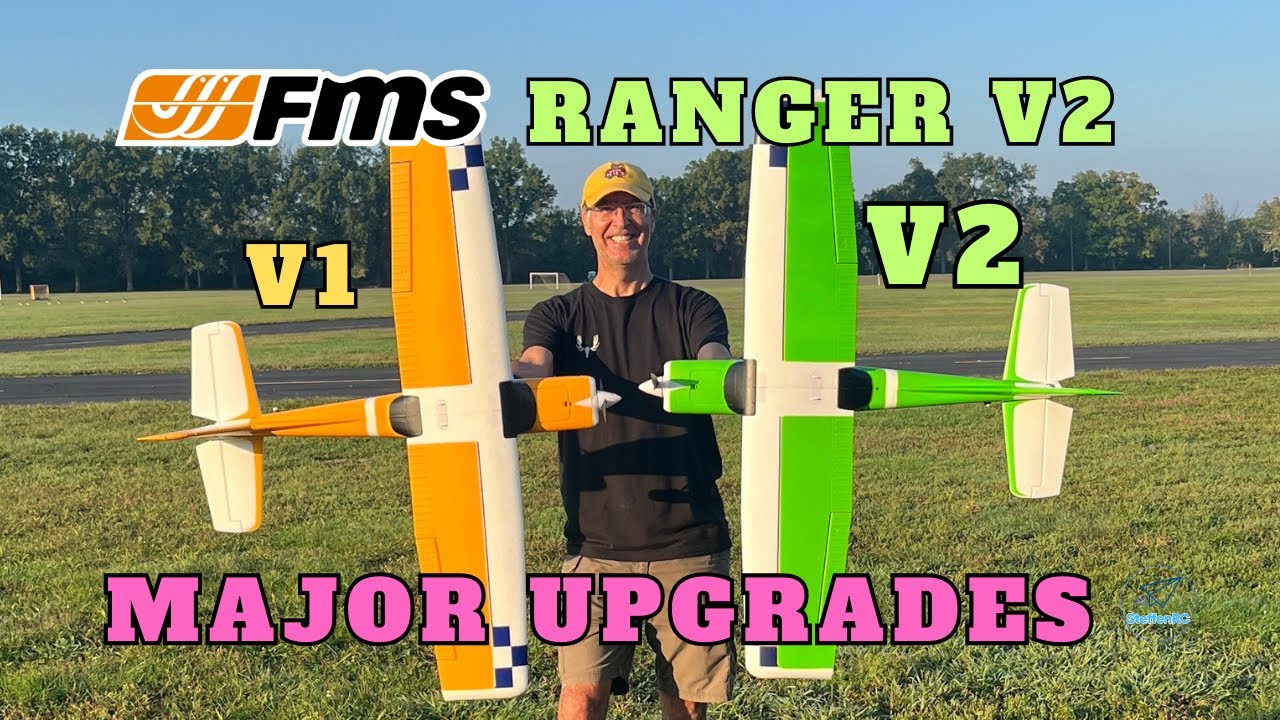 Fms Ranger FMS Ranger 1220mm V2 - My choice for beginner plane - YouTube