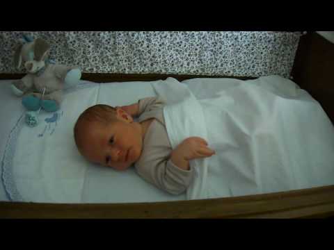 Cutest baby waking up [newborn baby video]