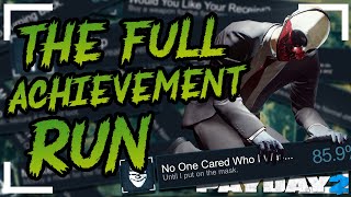 Can You Unlock All Payday 2 Achievements In One Run? screenshot 1