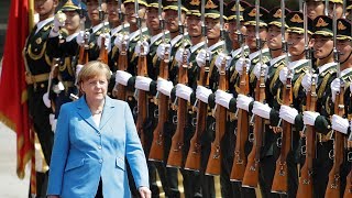 Li Keqiang holds welcome ceremony for visiting German Chancellor Angela Merkel