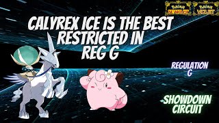 CALYREX ICE is THE BEST RESTRICTED  Regulation G Pokemon Showdown: VGC
