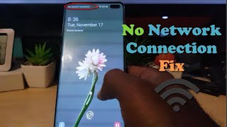 No Network Connection Fix