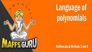 Language of polynomials | Methods 3 and 4 | MaffsGuru