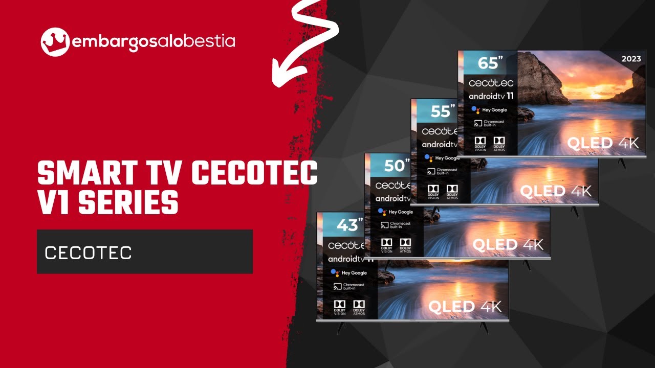 Esta moderna Smart TV de Cecotec está rebajada más de 100 euros: ¡aprovecha  ya la