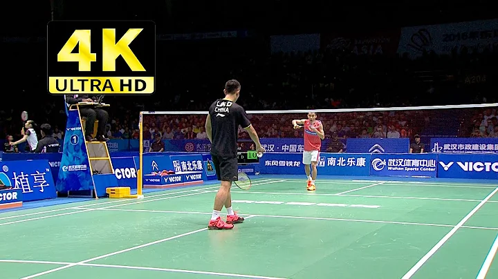 [4K50FPS] NICE ANGLE！Lin Dan & Lee Chong Wei & Chen Long | Compilation | 2016 Asia.Championships