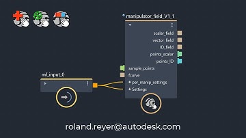 Maya Bifrost: Manipulator Field Introduction