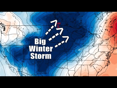 Winter storm warning forecast for large swath of Minnesota