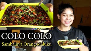 Colo Colo Sambalnya Maluku People Recipe without Cooked Sambal