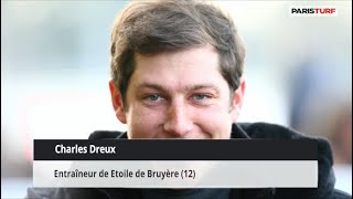 Charles Dreux, entraîneur de Etoile de Bruyère (05/02 à Vincennes)