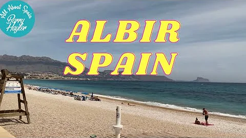 ALBIR SPAIN on the beach